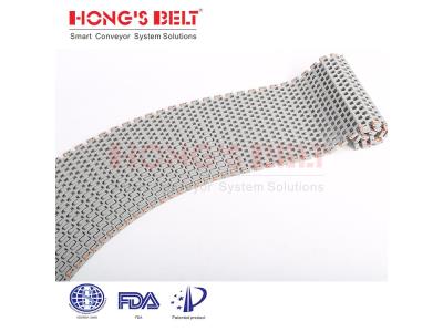 Import HONGSBELT HS-300B-HD Flush grid modular plastic conveyor belt for package industry from chinese wholesale supplier and manufacturer