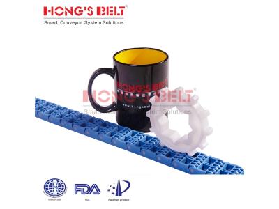 Import HONGSBELT HS-4800D-38mm modular plastic conveyor belt for XY conveyor systems from chinese wholesale supplier and manufacturer
