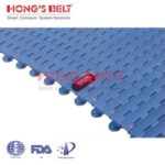 Import HONGSBELT HS-8000A-RC modular plastic conveyor belt for logistics from chinese wholesale supplier and manufacturer