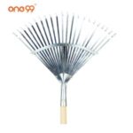 Import hot cake 22 teeth galvanized adjustable different types of rakes from chinese wholesale supplier and manufacturer