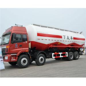Import Hot sale tank powder bulker trailer powder tank trailer truck and powder material transport semi-trailer from chinese wholesale supplier and manufacturer