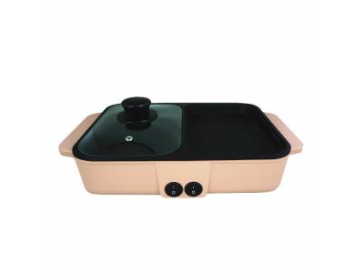 Import Household Multifunctional Cooking, Baking 2-in-1 Electric Baking Pan Grill from chinese wholesale supplier and manufacturer