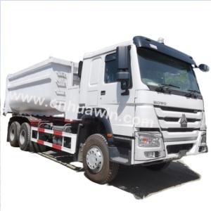 Import HOWO 6×4 20-25 CBM Carriage Removable Garbage Disposal Truck from chinese wholesale supplier and manufacturer