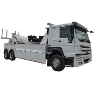 Import HOWO 6×4 tower wrecker truck from chinese wholesale supplier and manufacturer