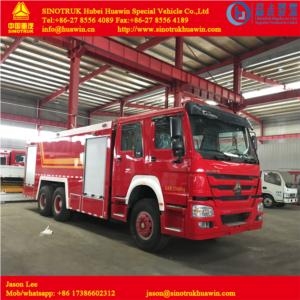 Import HOWO 6X4 Fire fighting truck from chinese wholesale supplier and manufacturer