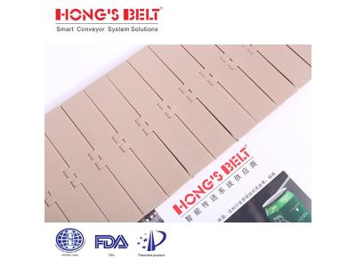 Import HS-820-K750 Thermoplastic table top and plate top chains Plastic chains conveyor belt from chinese wholesale supplier and manufacturer