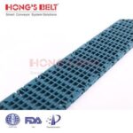 Import HS-F1000-84B 84mm Flush Grid modular plastic conveyor belt for beverage industry from chinese wholesale supplier and manufacturer