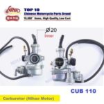 Import HU02 Motorcycle carburetor for HONDA DAYANG CUB100 CUB110 DY100 Engine parts scooter spare from chinese wholesale supplier and manufacturer