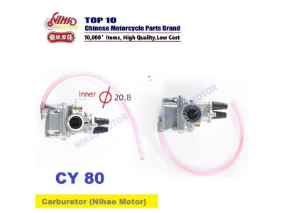 Import HU06 Motorcycle carburetor for XH90 AX100 CY80 Engine parts scooter spare Nihao Motor from chinese wholesale supplier and manufacturer