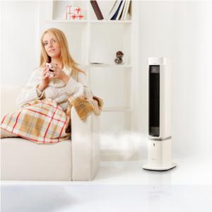 Import Humid Fan Heater 2-in-1 PTC heater vortex fan heater silent hawk wing mimic Low Noise from chinese wholesale supplier and manufacturer