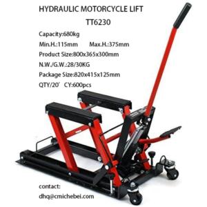Import HYDRAULIC MOTORCYCLE LIFT from chinese wholesale supplier and manufacturer