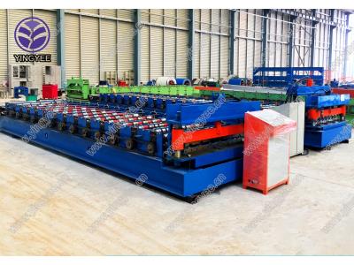 Import IBR/trapezoid roof sheet roll forming machine01 from chinese wholesale supplier and manufacturer