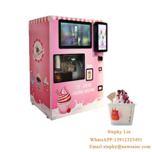 Import ice cream vending machine from chinese wholesale supplier and manufacturer