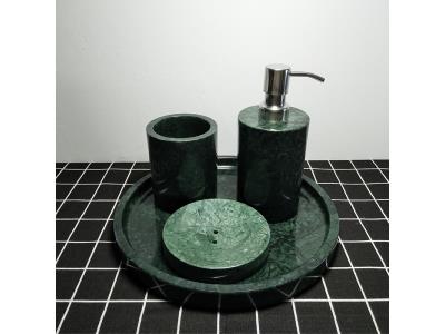 Import Indian Green Marble Bathing Sets from chinese wholesale supplier and manufacturer