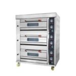 Import Industrial Bakery Machine Cake Bread Pizza Baking professional bakery oven 3 Deck Gas Oven from chinese wholesale supplier and manufacturer