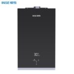 Import INSE commercial gas water heater with black gas water heater tank QH1807-S from chinese wholesale supplier and manufacturer