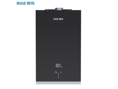 Import INSE commercial gas water heater with black gas water heater tank QH1807-S from chinese wholesale supplier and manufacturer