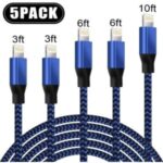 Import iPhone Charger Lightning Cable(3/3/6/6/10FT)Charging USB Syncing Data Nylon Braided with Metal Connector Compatible iPhone 11/Pro/Max/X/XS/XR/XS Max/8/Plus/7/7 Plus/6/6S/6 Plus More from chinese wholesale supplier and manufacturer