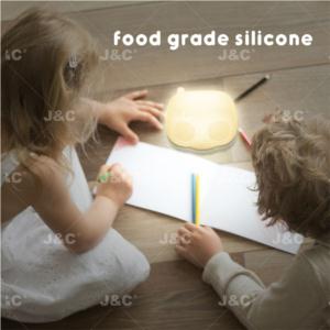 Import J&C LED Kids light KNL01/02 Radio& TV shape silicone lamp nursery night light for baby color changing lamps for bedrooms gift pat light with Touch Sensor 3*AA battery use or recargeable battery from chinese wholesale supplier and manufacturer
