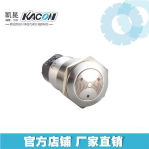 Import KACON metal button 19mm aperture continuous tone buzzer welding type T19-CZC from chinese wholesale supplier and manufacturer