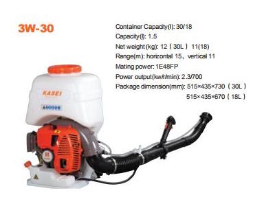 Import KASEI 30L Mist Duster 3W-30 from chinese wholesale supplier and manufacturer