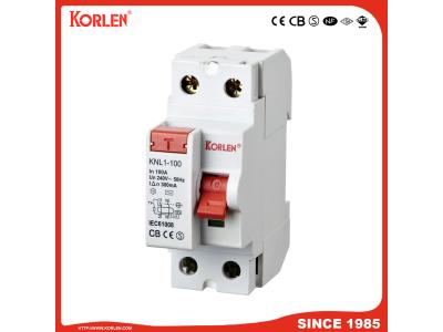 Import KNL1-100 Residual Current Circuit Breaker from chinese wholesale supplier and manufacturer