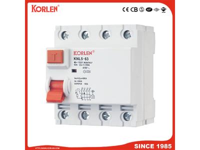 Import KNL5-63 Residual Current Circuit Breaker (normal) from chinese wholesale supplier and manufacturer