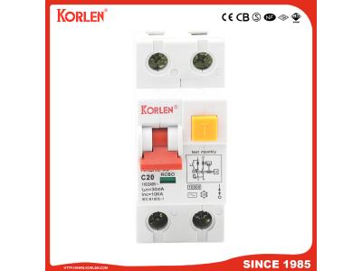 Import KNLN6-63 Residual Current Circuit Breaker with Overcurrent Protection from chinese wholesale supplier and manufacturer