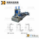 Import KXD CZ Purlin Roll Forming Machines CZ Purlin Sheet Makimg Machines from chinese wholesale supplier and manufacturer