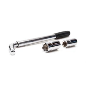 Import L type telescope wrench 17/19mm+21/23mm wheel spanner from chinese wholesale supplier and manufacturer