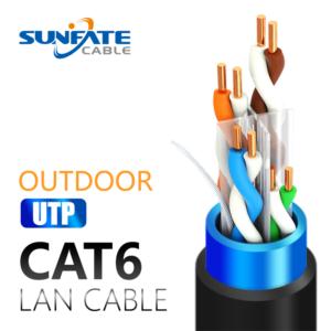 Import Lan Cable UTP CAT5e & UTP CAT6 (Outdoor) from chinese wholesale supplier and manufacturer