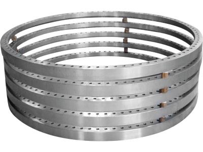 Import Large diameter forged fixed flange for crane from chinese wholesale supplier and manufacturer