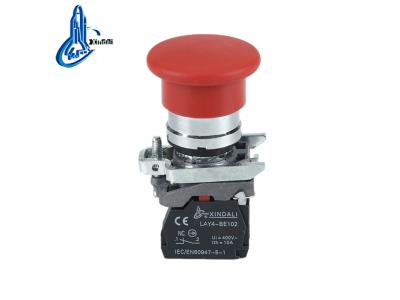 Import LAY4-BC42 red metal push-pull switch mushroom electric push buttons from chinese wholesale supplier and manufacturer