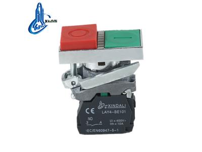Import LAY4-BW8465 double head led light push button with lamp on off metal switch from chinese wholesale supplier and manufacturer