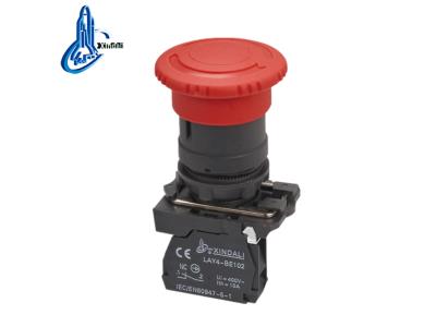 Import LAY4-ES542 mushroom head turn to release red emergency stop push button switch from chinese wholesale supplier and manufacturer