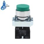 Import LAY5-BL31 electrical switch spring convex head latching push button switch from chinese wholesale supplier and manufacturer