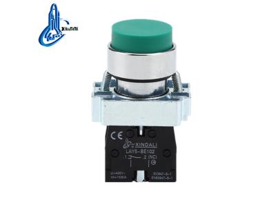 Import LAY5-BL31 electrical switch spring convex head latching push button switch from chinese wholesale supplier and manufacturer
