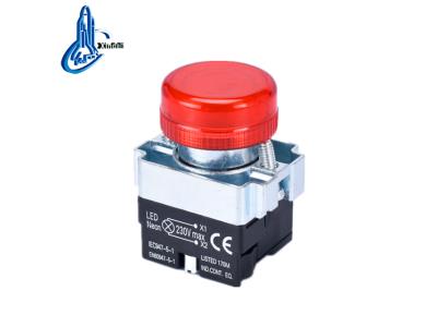 Import LAY5-BV74 metal led indicator lamp push button switch with pilot light from chinese wholesale supplier and manufacturer