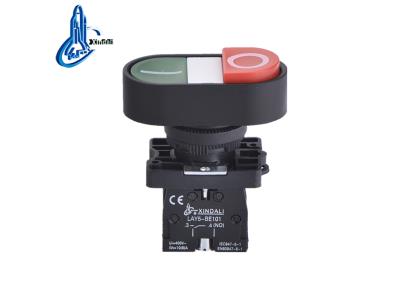Import LAY5-EB8425 double head switch on off 220v 10a double push button from chinese wholesale supplier and manufacturer