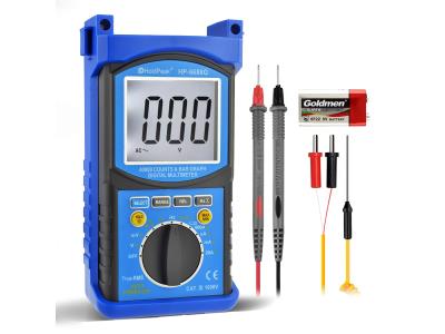 Import LCD Digital Multimeter Auto-range True RMS Resistance Tester HP-6688G from chinese wholesale supplier and manufacturer