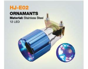Import LED MUFFLER SERIES-HJ-E02 from chinese wholesale supplier and manufacturer