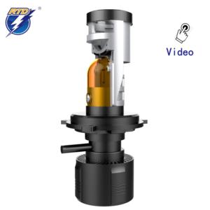 Import Lens model standard lighting pattern high bright and spotlight high and low beam auto LED headlight from chinese wholesale supplier and manufacturer