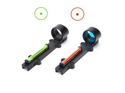Import Lightweight fiber optic sight 1×28 Red green Dot Hunting Scope from chinese wholesale supplier and manufacturer