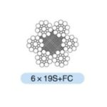 Import linear contact lay wire ropes6*19S+FC from chinese wholesale supplier and manufacturer