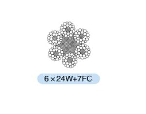 Import linear contact lay wire ropes6*24W+7FC from chinese wholesale supplier and manufacturer