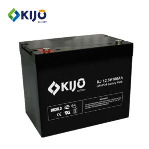 Import Long life deep cycel LiFePO4 12.8V100Ah Lithium-ion battery for RV/camping car/marine/boat from chinese wholesale supplier and manufacturer