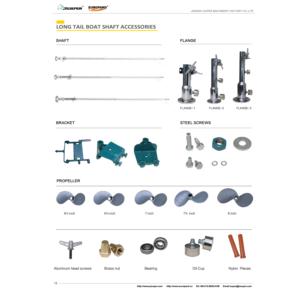 Import LONG TAIL BOAT SHAFT PEKE PEKE from chinese wholesale supplier and manufacturer