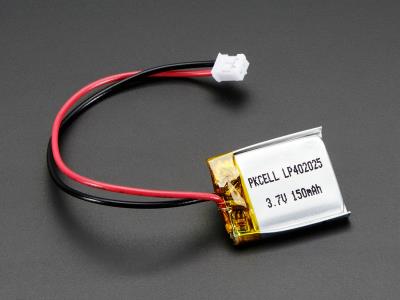 Import Lp402025 150mAh 3.7V Li-poylmer battery from chinese wholesale supplier and manufacturer
