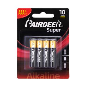 Import LR03 / AAA / AM4 / single 4 alkaline battery from chinese wholesale supplier and manufacturer