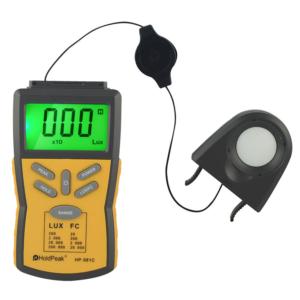 Import Lux Light Meter with Peak Hold,Lux/FC UnitData Hold and LCD Display from chinese wholesale supplier and manufacturer